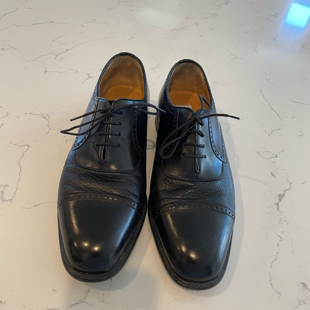 Mezlan Black Nicola Dress Shoes.